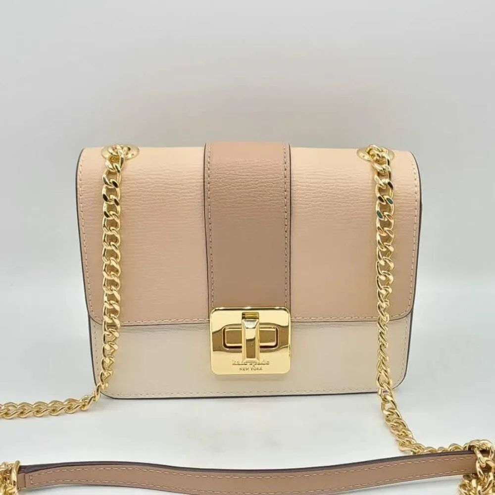 Kate Spade Phoebe Color Block Leather Turnlock Mini Flap Crossbody NWT!